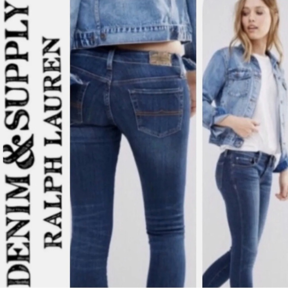 Ralph Lauren Denim & Supply Women's Straight Leg Jeans - Blue